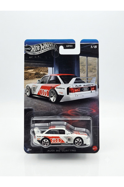 HOT WHEELS Silver Series Audi 90 Quattro 1/5 - GRT01 Premium Detaylı Koleksiy...
