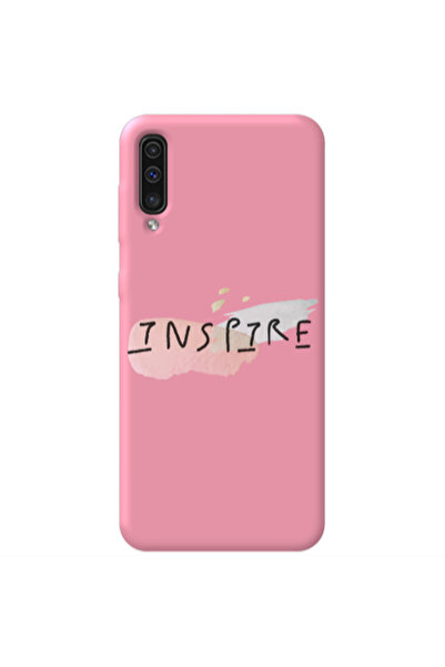 Other Samsung A70 Inspire Pink Colored Silicone TPU Θήκη