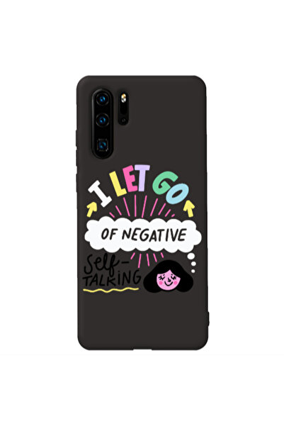 Other Huawei P30 Pro Let go Self talking Black Colored Silicone TPU Θήκη