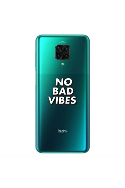Other Xiaomi Redmi Note 9S No bad vibes Transparent Silicone TPU Θήκη