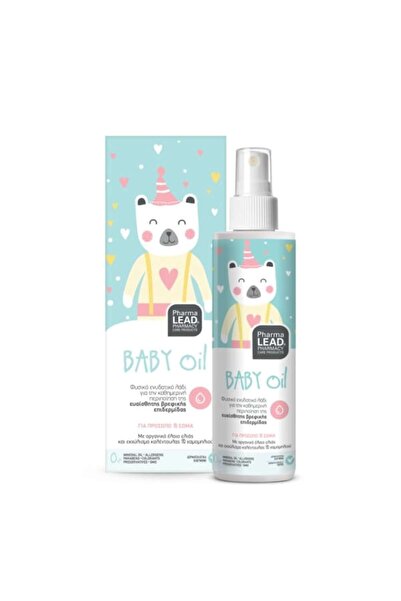 PharmaLEAD | Baby Oil Φυσικό Ενυδατικό Λάδι για την Ευαίσθητη Βρεφική Επιδερμ...