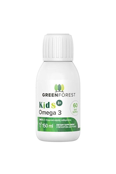 NATURAL VITAMINS Green Forest | Kids Omega 3 Συμπλήρωμα Διατροφής με Ωμέγα 3 ...
