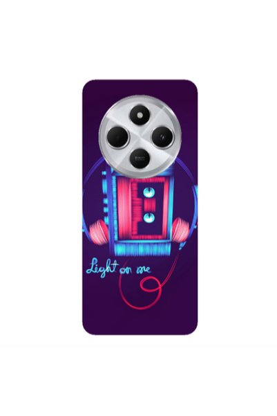 Other Xiaomi Redmi 14c Light on me Transparent Silicone TPU Θήκη
