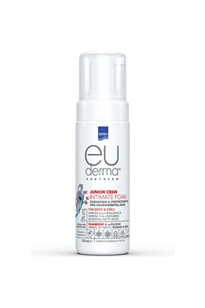 İNTERMED | Euderma Babyderm Junior Cran Intimate Foam Αφρός Καθαρισμού της Γε...