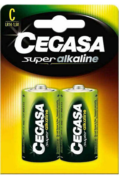 Other Cegasa Συσκευασία 2 τεμαχίων Αλκαλικές Μπαταρίες C Cegasa Super 1.5V DG...