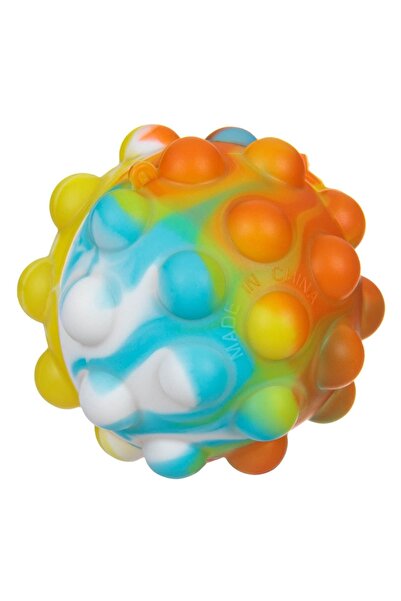 Z Store Minge Fidget Pop It - Tie Dye, 7cm