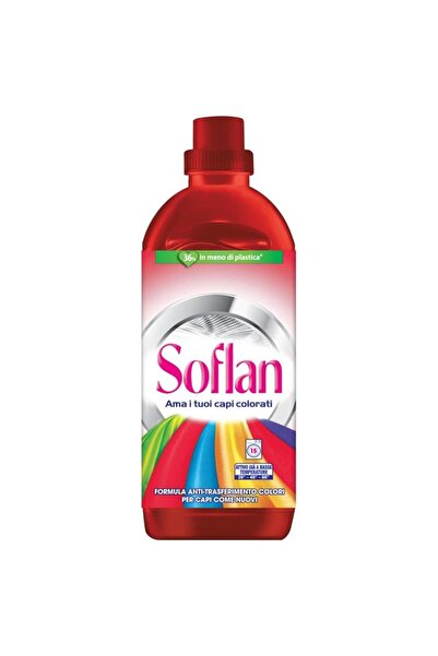 Soflan Μαλακτικό Ρούχων Εισαγωγής Ιταλίας, Για Βαμμένα Μαλλιά, 900ml, Προστασ...
