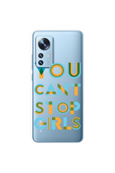Other Xiaomi Mi 12 Pro You Cant Stop Girls Transparent Silicone TPU Θήκη