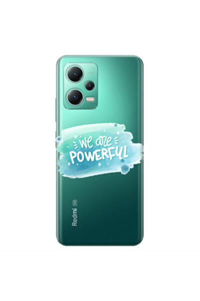 Other Xiaomi Redmi Note 12 Pro 5G We are Powerful Transparent Silicone TPU Θήκη