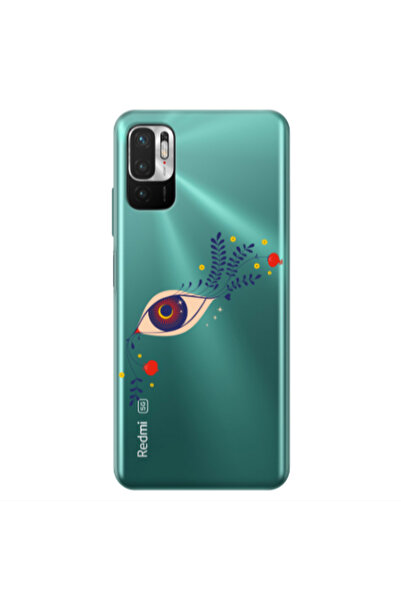 Other Xiaomi Redmi Note 10 Pro 5G Flower eye Transparent Silicone TPU Θήκη