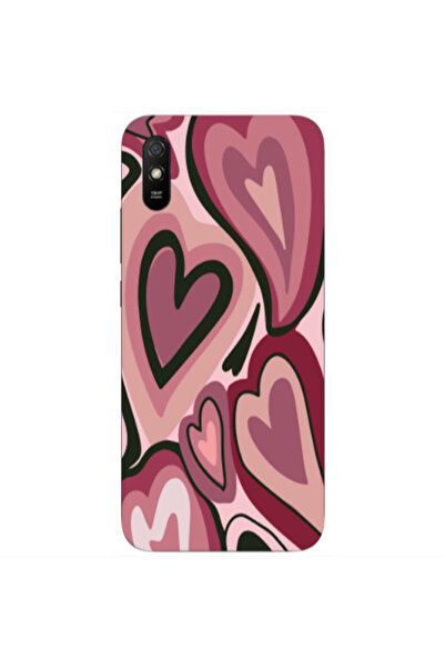 Other Xiaomi Redmi 9A Mix Heart Transparent Silicone TPU Θήκη