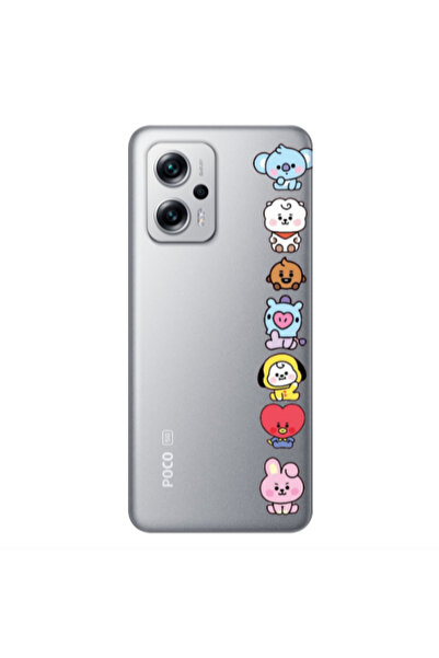 Other Xiaomi Poco X4 GT Lovely animals Transparent Silicone TPU Θήκη