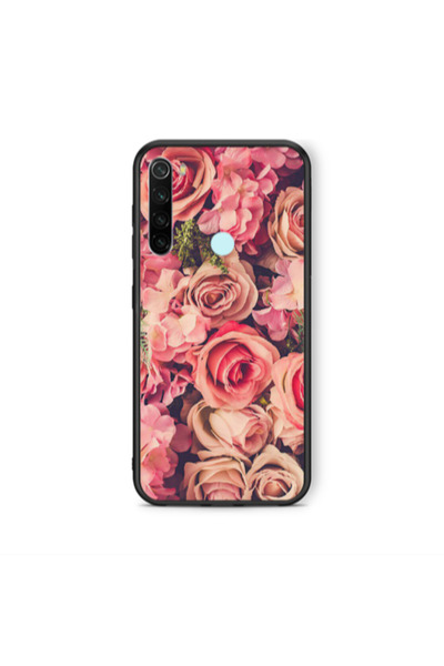 Other Xiaomi Redmi Note 8 Bud Roses Black Glossy Θήκη