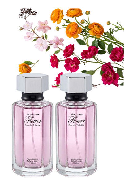 trı 2 Pieces Madame Flower Perfume 100ML