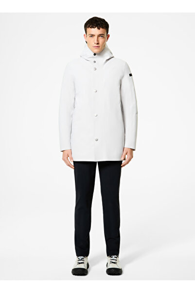 Roberto Ricci Designs Beyaz Erkek Slim Fit Parka Surflex Down Under Floating ...