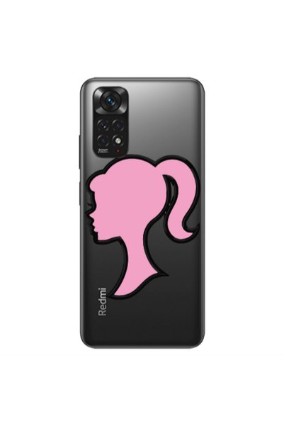 Other Xiaomi Redmi Note 11S NFC Line girl Transparent Silicone TPU Θήκη