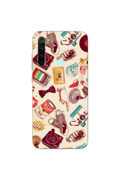 Other Xiaomi Redmi Note 8 Plaque Transparent Silicone TPU Θήκη