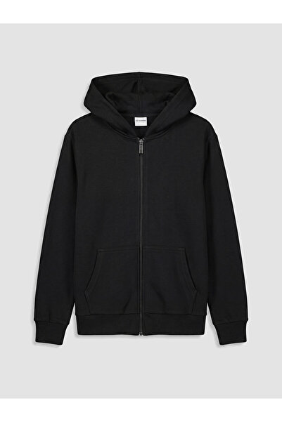 LC Waikiki Esvab • Modern & Distinctive Hooded Girls' Zip-Up Sweatshirt