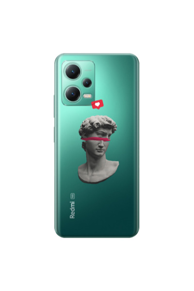 Other Xiaomi Redmi Note 12 Pro Plus 5G Half statue Transparent Silicone TPU Θήκη
