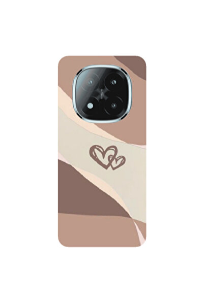 Other Xiaomi Redmi Note 14 Pro + 5g Mini Hearts Transparent Silicone TPU Θήκη