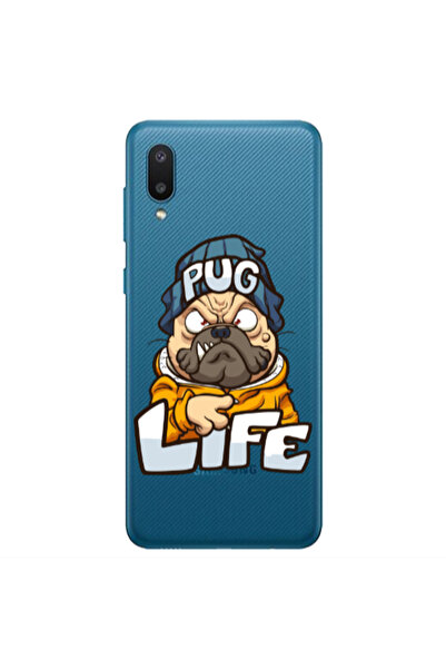 Other Samsung A02 Pug Life 2 Transparent Silicone TPU Θήκη