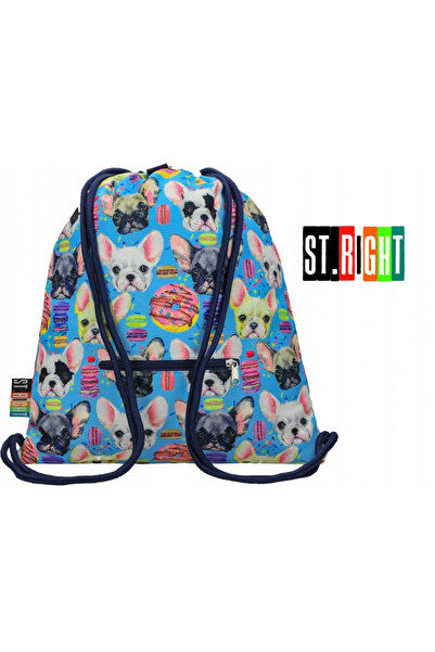 MC Micostore St.Right Dogs 623172 παιδικό σακίδιο πλάτης με κορδόνι περίσφιξη...