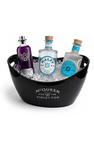 MCQUEEN Pachet Summer Jam: 1 x Gin 40%, 2 x Malfy Gin cu Frapiera Cadou