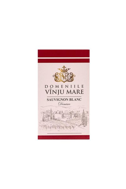 NN Vin alb Domeniile Vinju Mare Sauvignon Blanc, demisec, 2L