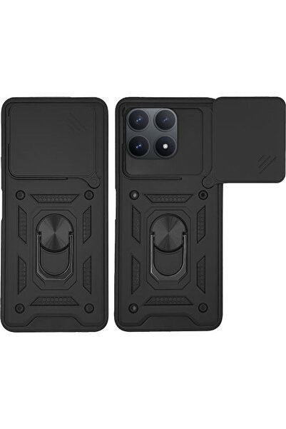 Other Θήκη Σιλικόνης Sonique Carbon Brushed Xiaomi Poco F8 Pro 5g Μαύρο