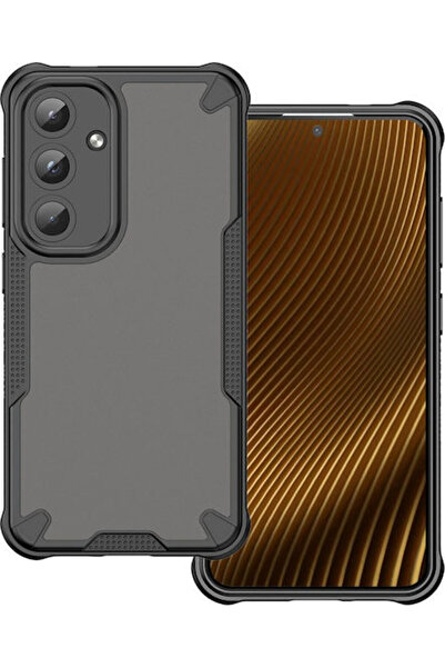 Telforceone Defender Matt Πίσω Κάλυμμα Σιλικόνης / Πλαστικού 1.5mm Μαύρο (Gal...