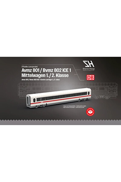Stone Heap Avmz 801 / Bvmz 802 ICE 1 Wagon 1236 τεμάχια SH-3009