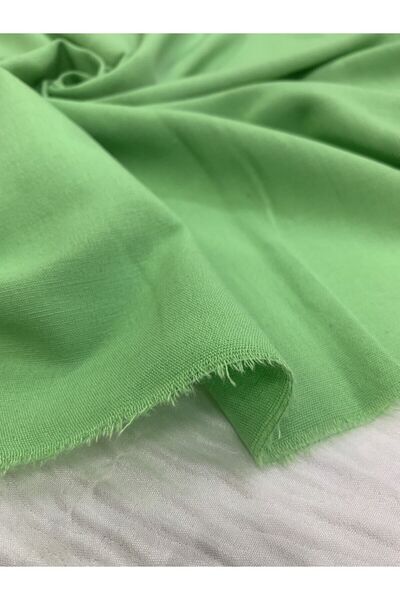 Yiğit Kumaş Flowy Linen Fabric - Green
