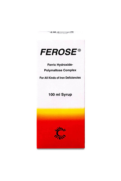 FEROSE 50 mg Syrup 100 ml