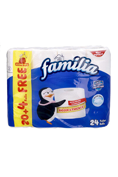 Familia Toilet Roll Antibacterial 24's