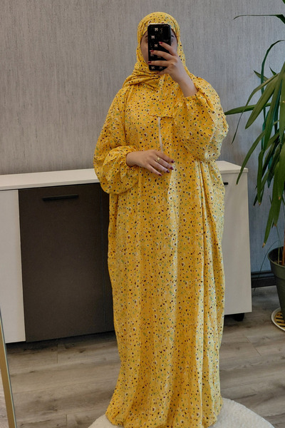 Atika Moda Made of Cotton Fabric, Floral Pattern, Easy to Wear and Practical,...