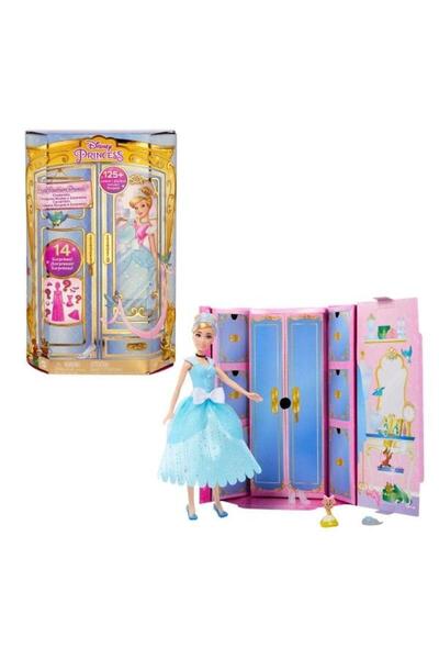 mattel Papusa Disney Princess Cenusareasa, 125+ stilizari cu dressing si acce...