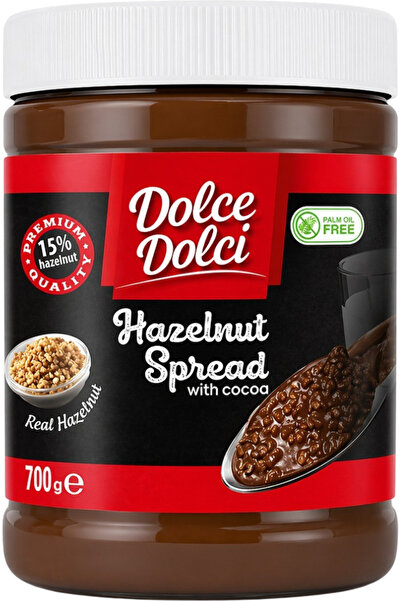 Dolce Dolci Hazelnut Spread Cocoa 700gm
