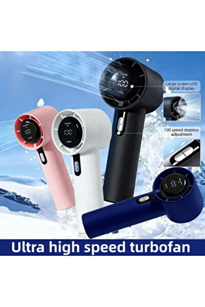 Noname Handheld Portable Fan, Small USB Rechargeable Fan with 100-Speed Adjus...