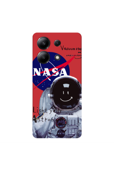 Other Xiaomi Redmi Note 13 4G Vacuum State Red Colored Silicone TPU Θήκη
