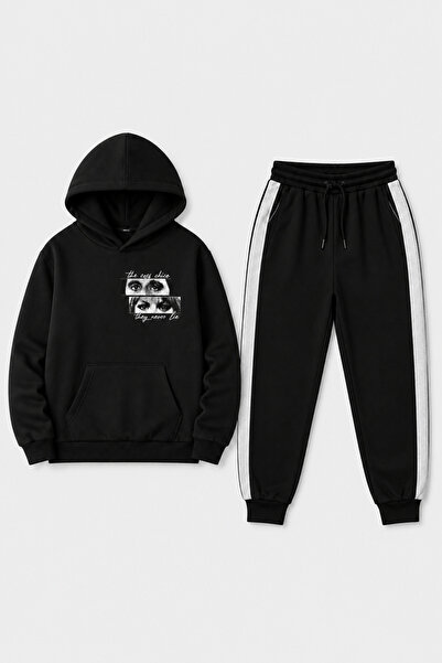 Trendy Merry Store Nikada ne štampani unisex dečiji trenerka set sa kengur dž...