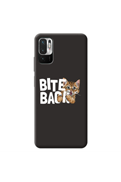 Other Xiaomi Redmi Note 10 Pro 5G bitte back cat Black Colored Silicone TPU Θήκη