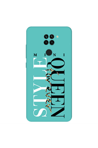 Other Xiaomi Redmi Note 9 Mini Quen Forever Turquoise Colored Silicone TPU Θήκη