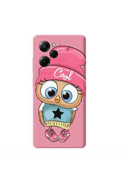 Other Xiaomi Poco X5 Pro Cool Star Pink Colored Silicone TPU Θήκη