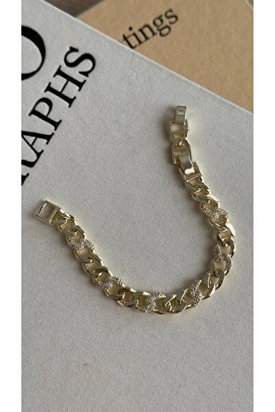 İREM YILDIZ 14K Luxury Gold Kararma Yapmaz Kadın Bileklik