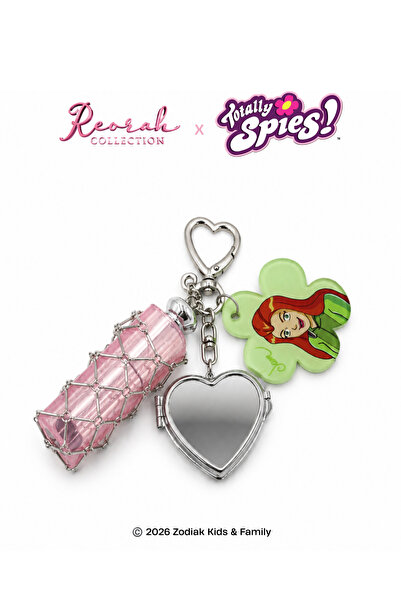 Reorah Collection Totally Spies! Sam Mirror Bag Charm