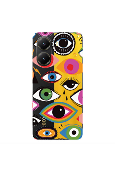Other Xiaomi Poco X7 Pro Colorful eyes Transparent Silicone TPU Θήκη