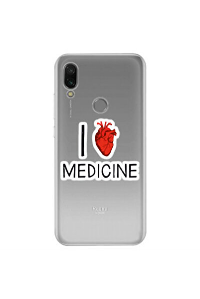 Other Xiaomi Redmi Note 7 I Love Medicin Transparent Silicone TPU Θήκη