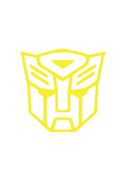 Oracal Αυτοκόλλητο Transformers, κίτρινο, 19 εκ.