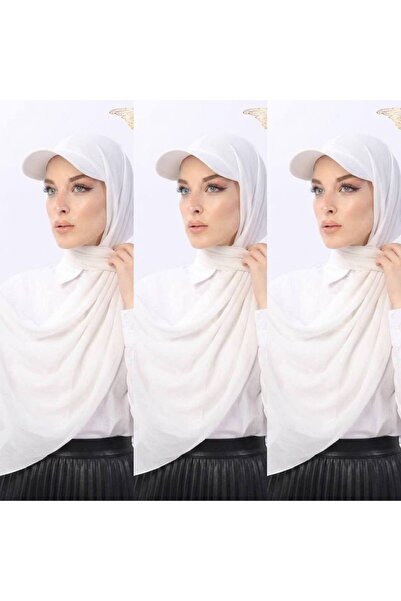 ALDAIYR Ready-Made Shawl Hijab with 3 Hats Sandy