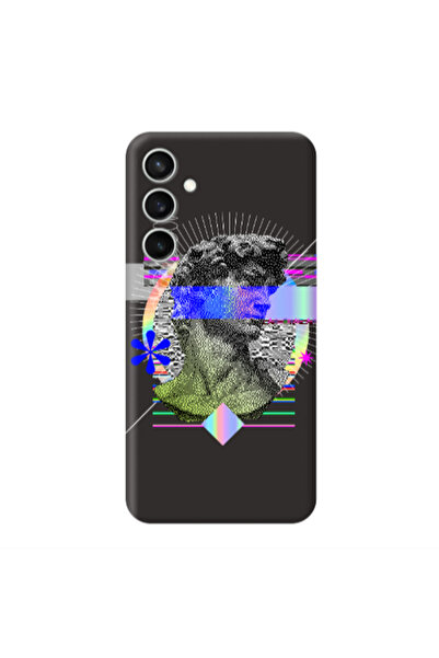 Other Samsung S24 Plus Statue pixels Black Colored Silicone TPU Θήκη